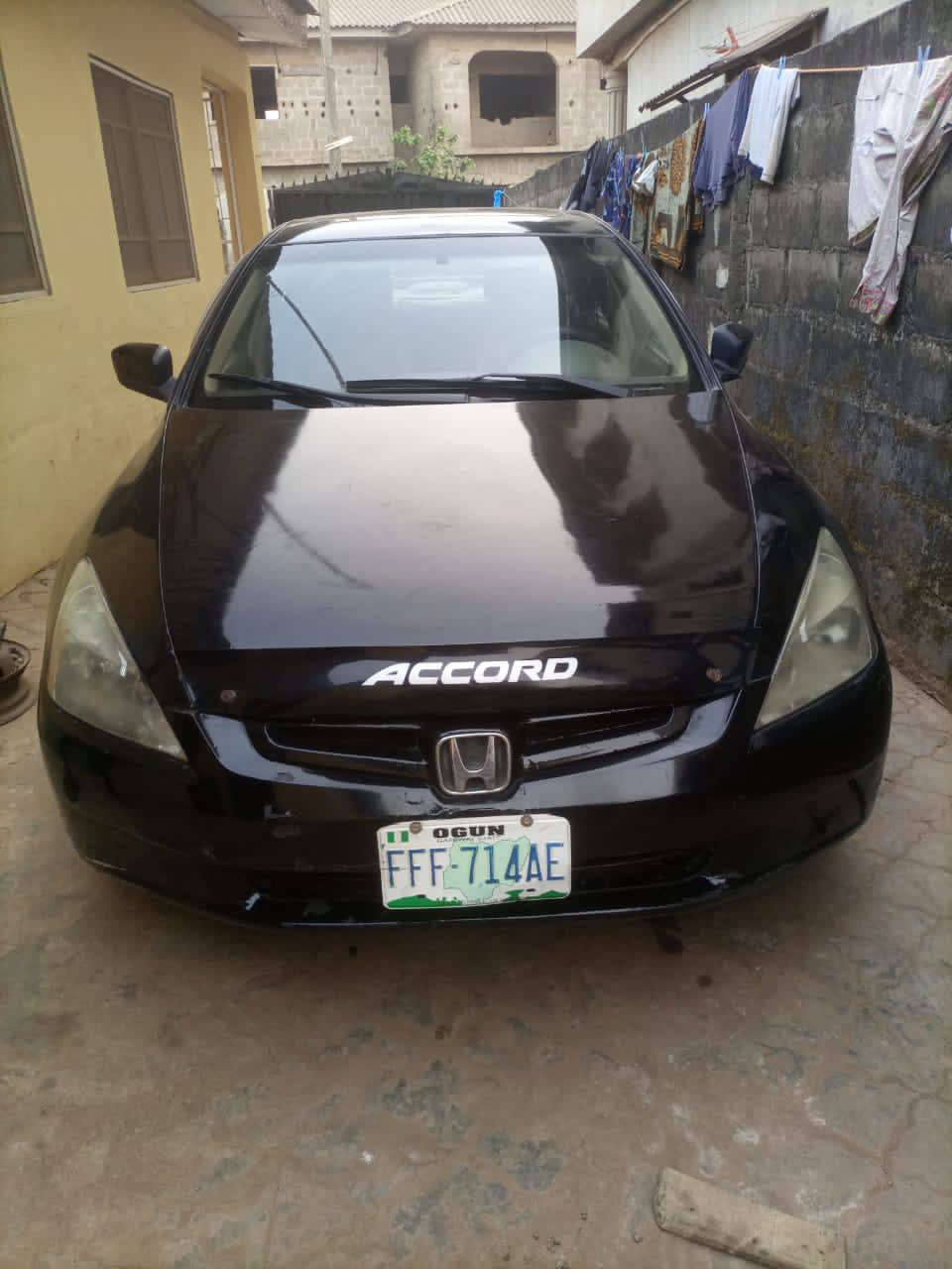 A picture of Honda Accord V6 2004 model Call me 08025469017
