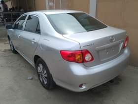 A picture of 2009 Toyota Corolla tokumbo Price 7m last Location Amuwo odofin