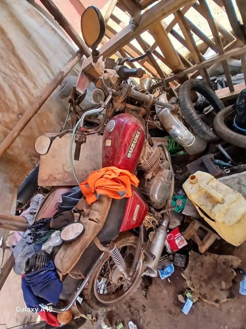 A picture of Suzuki GN 250cc motorcycle