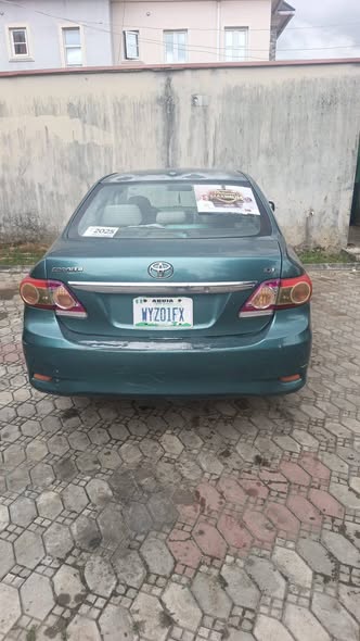 A picture of Distress sales registered first body Toyota Corolla 2010 model