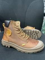 A picture of Palladium boots in all sizes...