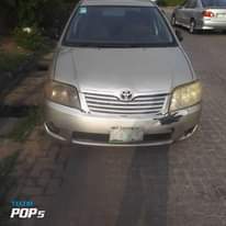 A picture of toyota corolla 2004 manual location