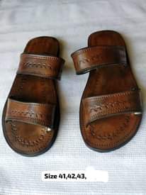A picture of Pure leather african sandals