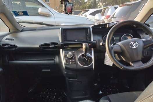 A picture of WISH 2011 Fuel saving Black interior 7 seater Nakasero Road