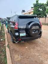 A picture of Toyota land cruiser prado 2010 upgraded 2020 leather interior DVD