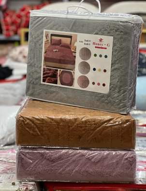 A picture of woolen mattress covers