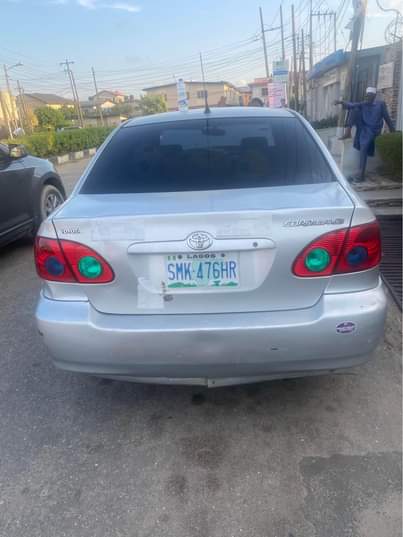 A picture of Toyota Corolla 2007 model