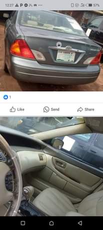 A picture of Toyota Avalon Buy and drive Location world bank owerri Price