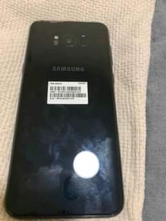 A picture of Samsung S8 plus at 190k Slight cracks 64GB GB Fingerprint