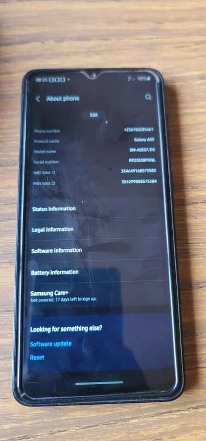 A picture of Samsung A05