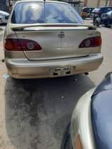 A picture of Toyota corolla tokunbo standard engine and gear AC working good