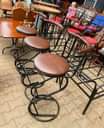 A picture of Restaurants bars pharmacy wholesale shop counter stools available chairs and