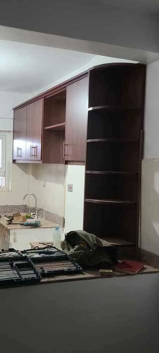 A picture of Kitchen cabinets