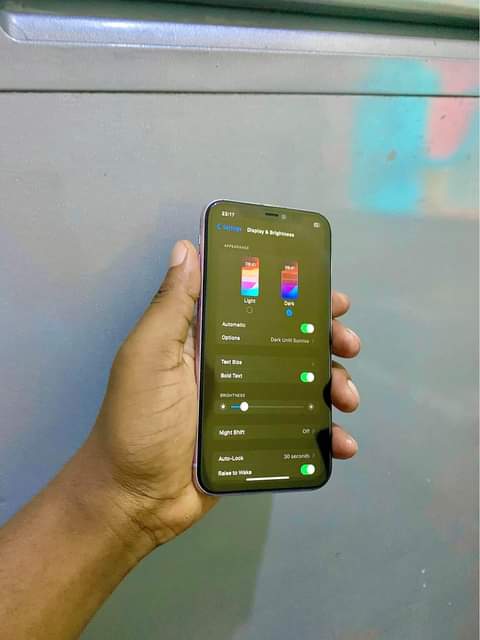 A picture of iPhone 11