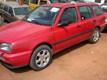 A picture of Golf 3 wagon with very low mileage and lagos cleared