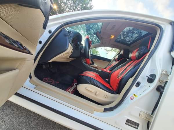A picture of SMARTAUTOS PREMIUM USED 2007 LEXUS IS250 WHITE Super silent V6