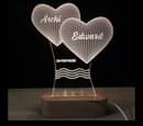 A picture of Customized 3D lighting stand