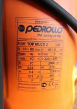 A picture of PEDROLLO SUBMERSIBLE PUMP