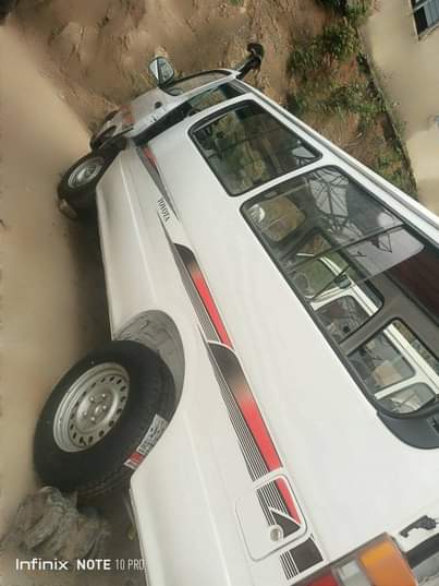 A picture of Morning deal still available on ground Toyota hiace bus nd