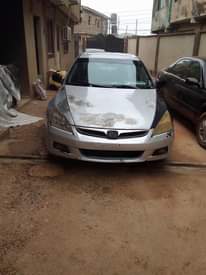 A picture of Honda Accord DC tokunbo movement
