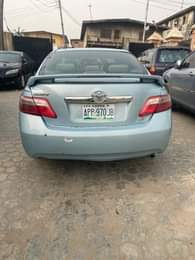 A picture of Registered 08 Toyota camry baked on first body engine and