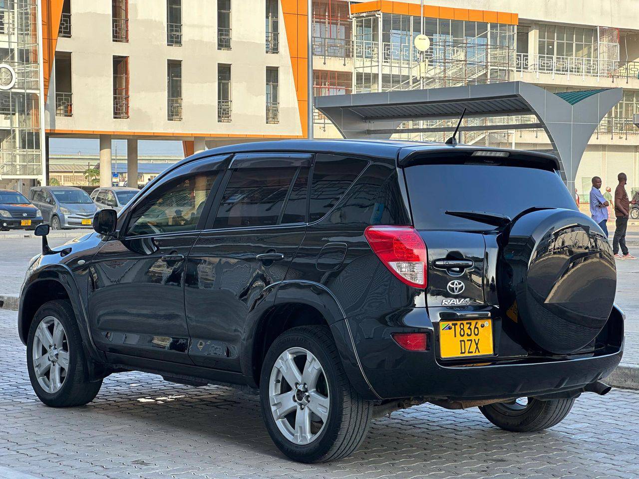 A picture of RAV 4 MISS TANZANIA
