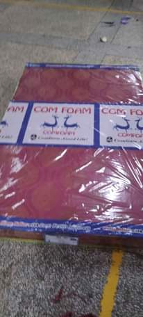 A picture of Com foam 4 6 inches at 170000 whatsapp me on