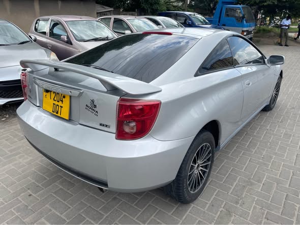 A picture of TOYOTA CELICA MWAMBA SANAA YEAR 2005 1ZZ ENGINE VVTICC 1780