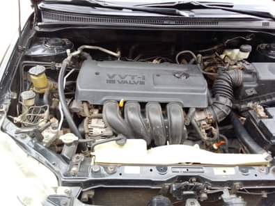 A picture of Toyota Corolla 07 08 for sale everything intact DVD player