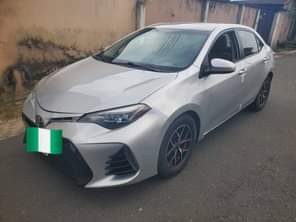 A picture of 2014 Toyota corolla Facelifted to 2018 everything good and soft