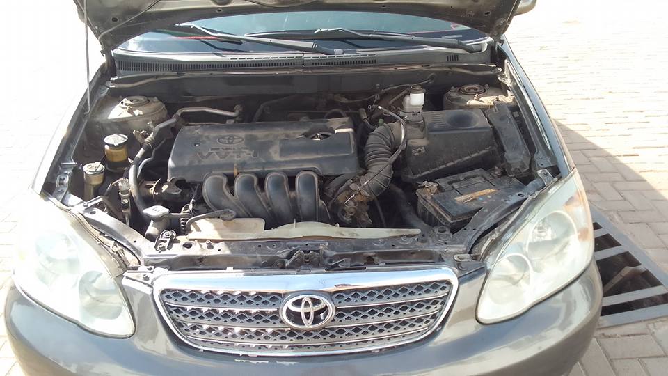 A picture of 2004 Toyota Corrola in Pristine state