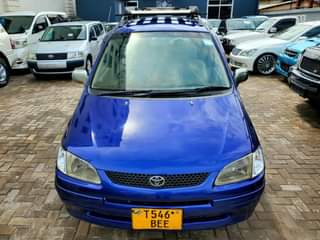 A picture of Toyota spacio old model unawasha unaondoka Injin 4E Gia automatic