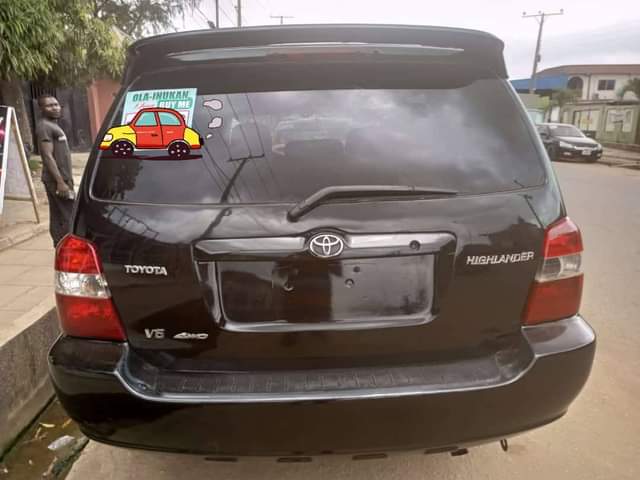 A picture of Toyota highlander