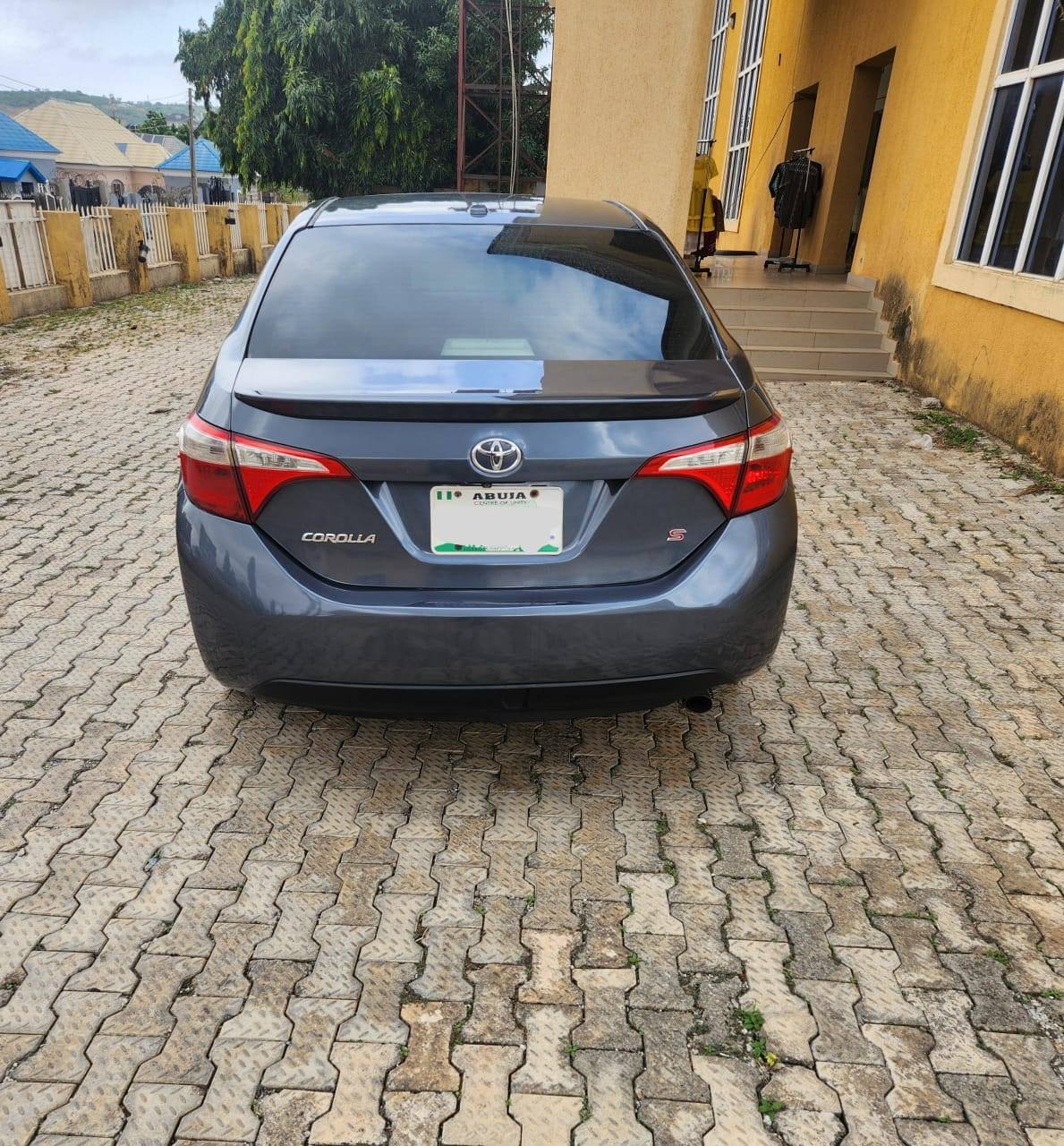 A picture of sharp 2014 corolla tokumbo grade