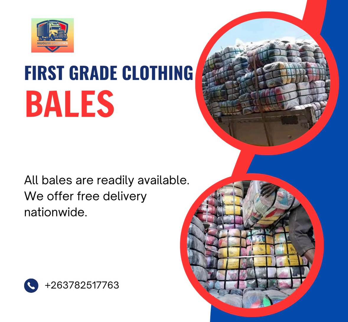 clothing bales