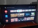 A picture of 40 inch smart android frameless changhong tv