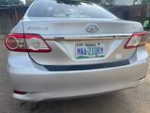 A picture of Clean and Sharp 2012 Toyota corolla LE First body Engine