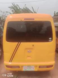 A picture of Hiject mini bus Tukunbo but just registered but not driven
