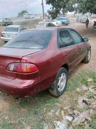 A picture of Toyota Corolla okere ju owo elo Engine and gear ac