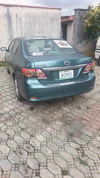 A picture of Distress sales registered first body Toyota Corolla 2010 model