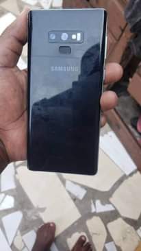 A picture of Samsung galaxy note 9