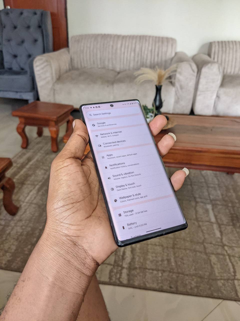A picture of Google Pixel 6 Pro