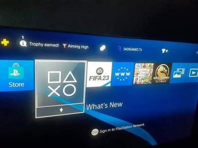 A picture of Playstation games
