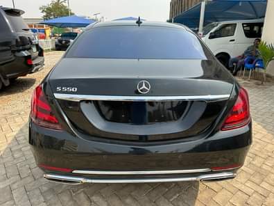 A picture of 2015 Mercedes S550 5Months used price 33m Location Abuja 08160229978