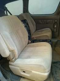 A picture of Toyota sienna 2000 model available for sale Tokunbo standard Everything