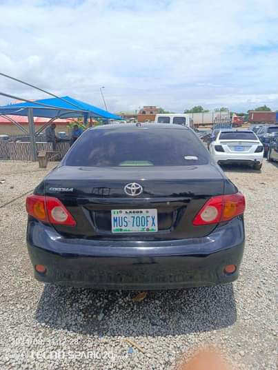 A picture of A super clean Nigeria used toyota Corolla LE 2010 model