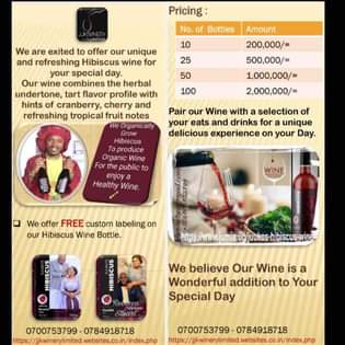 A picture of Juuko s Hibiscus Wine