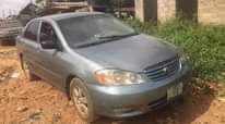 A picture of Clean Registered TOYOTA COROLLA LE 2004 For Sale Distress