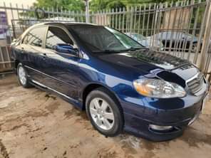 A picture of 2006 model Toyota Corolla sports edition Tokumbo standard Nothing to