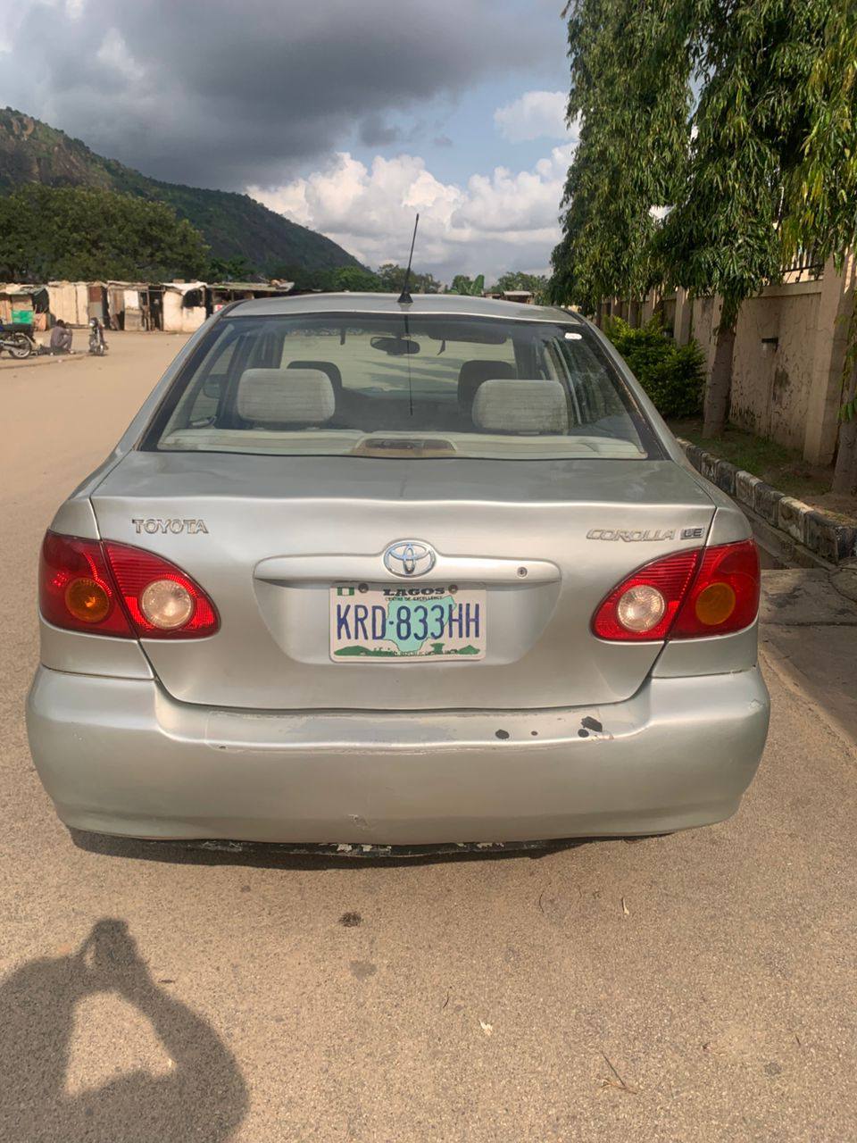 A picture of DISTRESS TOYOTA COROLLA 2004